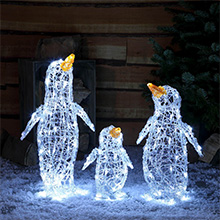 Penguin Christmas Figures