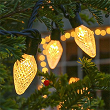 Warm White outdoor Christmas fairy lights