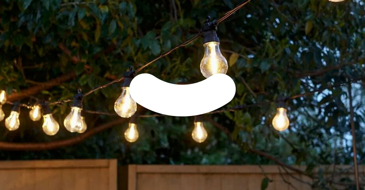 10-50m Outdoor Festoon Lights LED B22 Frosted Warm WhiteGlobe Bulb Christmas 
