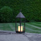 62cm Outdoor Battery Oslo Candle Lantern