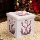 38cm Foldable Reindeer Christmas Storage Box