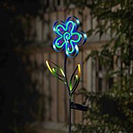 Solar Neon Flower Bloom Stake Light