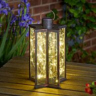 Solar Bronze Firefly  Lantern
