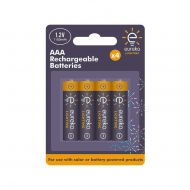 Rechargeable AAA Batteries, 4 Pack