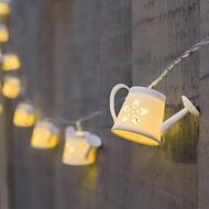 Solar Watering Can Fairy Lights 
