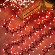 9.6m Outdoor Christmas Berry Lights, 480 Red LEDs