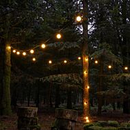 ConnectGo® Festoon Lights, Connectable, Frosted LED Bulbs