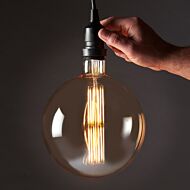 8W E27 Fully Dimmable Vintage Tinted G180 Filament Style, Warm White LED Light Bulb