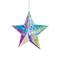 Battery Dream Star Hanging Christmas Decoration