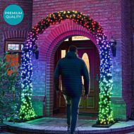 2.7m Outdoor Commercial Smart App Controlled Twinkly Christmas Archway, Special Edition - Gen II