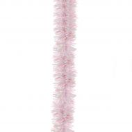2m Pink & White Iris Unicorn Tinsel Christmas Tree Decoration