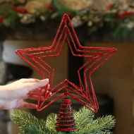 30cm  Star Christmas Tree Topper Decoration