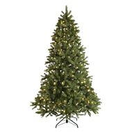 Green Pre-Lit Mayberry Spruce Christmas Tree