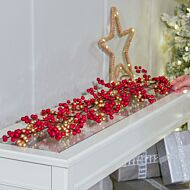 1.3m Cluster Berry Christmas Garland