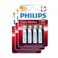 Philips Power Alkaline AA Batteries (Pack of 12)