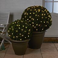 10m Solar Multi Function Clear Berry Fairy Lights