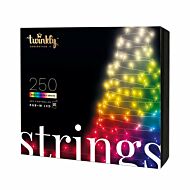 20m Smart App Controlled Twinkly Christmas Fairy Lights, Black Cable, Special Edition - Gen II - EU Plug