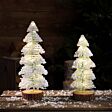 31cm Battery Snowy Needle Christmas Tree 