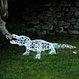 1.1m Outdoor Crocodile Figure with Remote, Colour Select LEDs