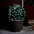 5m Outdoor Battery Berry Fairy Lights, Green Cable