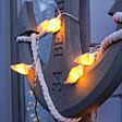 Battery Real Shell Fairy Lights, 10 Warm White LEDs