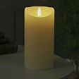 Ivory Battery Real Wax Authentic Flame LED Candle, 15cm