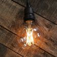 4W E27 Fully Dimmable Vintage Tinted Globe Filament Style, Warm White LED Light Bulb