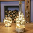 Decorative Battery Glass Bottle with Copper Wire Lights