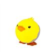 Baby Chick Children's Night Light with Touch Dimmer
