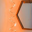Copper Firefly Multi Strand Branch Lights, Amber LEDs