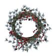 58cm Red Berry Christmas Wreath