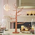 Battery Copper Twig Tree, Warm White LEDs, 2ft