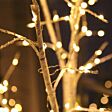 6ft Outdoor Birch Twig Tree, 180 Warm White LEDs