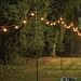 Steel Festoon Pole 1.5m or 2.4m 