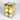 12 x 60mm Gold Assorted Finish Christmas Shatterproof Baubles