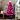 4ft Pink Fibre Optic Christmas Tree, White, Red and Blue LEDs
