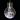 40cm Large Hanging Festoon Bulb with LED Firefly Lights