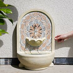 Outdoor Plug In Moroccan Water Feature