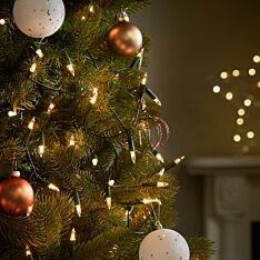 Indoor Alderbrook Christmas Tree Filament Bulb Fairy Lights