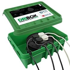 Dribox Large Weatherproof Connection Box Green Edition