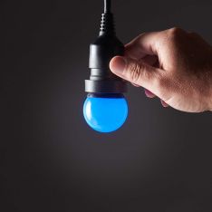 E27 Blue LED Festoon Bulb