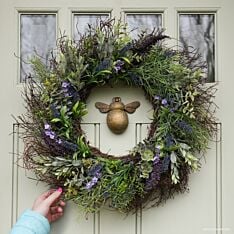 50cm Outdoor Lavender Wreath
