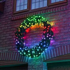 1.2m Outdoor Commercial Smart App Controlled Twinkly Christmas Wreath