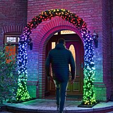 2.5m Outdoor Commercial Smart App Controlled Twinkly Christmas Archway