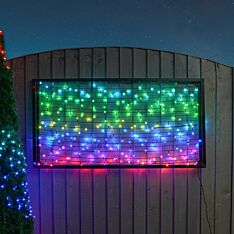 1.25m Outdoor Commercial Smart App Controlled Twinkly Christmas Rectangle Silhouette- Gen II