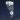 2m Outdoor Rope Light Commercial Snowflake and Icicle Motif, Twinkle LEDs