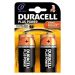 Duracell Alkaline Batteries - D (Type) Pack of 2
