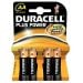 Duracell Alkaline Batteries - AA Pack of 4