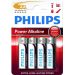 Philips Power Alkaline AA Batteries (Pack of 4)