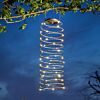 62cm Solar Hanging Spiralites Lantern Light